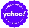 Yahoo Best in the US 2025 badge
