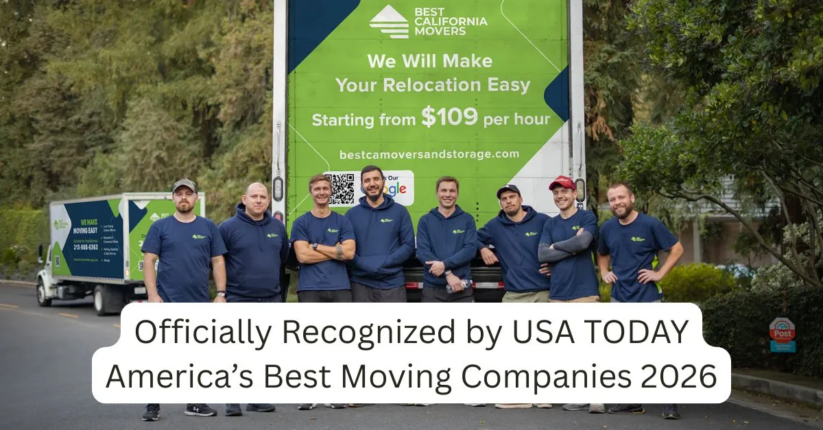 USA TODAY Americas Best Moving Companies 2026 recognition